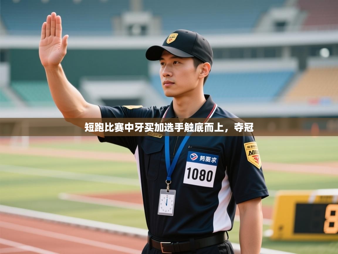 短跑比赛中牙买加选手触底而上，夺冠  第2张